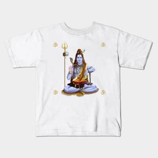 Blessing Of Shiv , lord shiva Kids T-Shirt